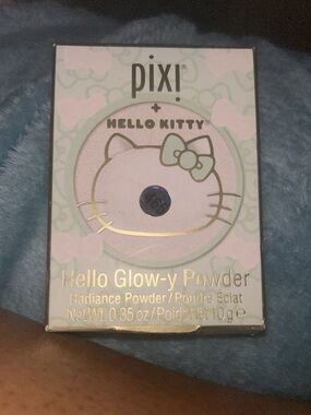 Pixi Hello Kitty Glow-y Radiance Powder — Light Pink & Mint Packaging